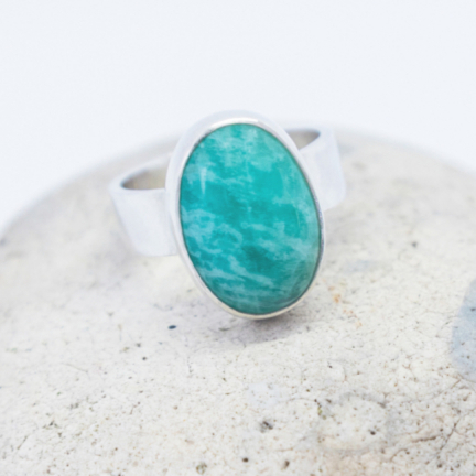 Amazonite Ring